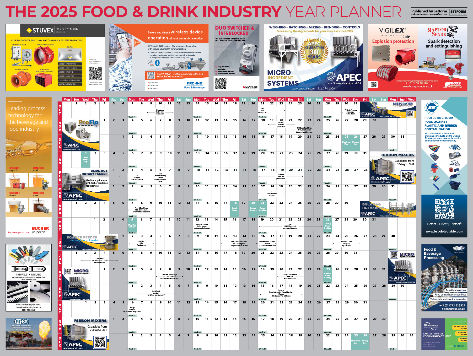 FOOD & DRINK INDUSTRY PLANNER